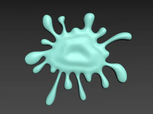 Plama plamy Model do druku 3D