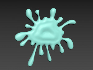 Blot Splash 3D प्रिंट मॉडल
