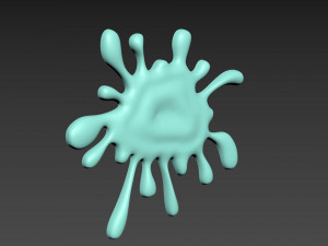 Blot Splash 3D प्रिंट मॉडल
