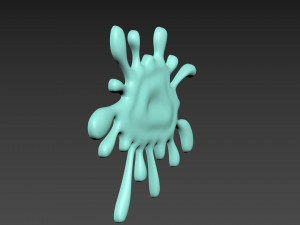 Blot Splash 3D प्रिंट मॉडल