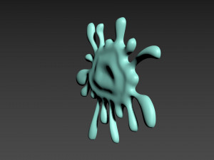 Blot Splash 3D प्रिंट मॉडल