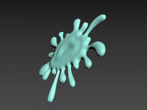 Blot Splash 3D प्रिंट मॉडल