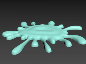 Blot Splash 3D प्रिंट मॉडल