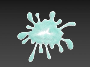 Blot Splash 3D प्रिंट मॉडल
