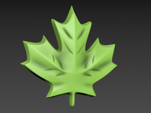 Maple Leaf 3D प्रिंट मॉडल