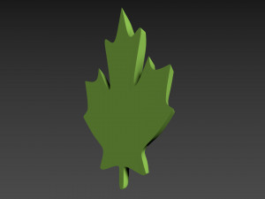 Maple Leaf 3D प्रिंट मॉडल