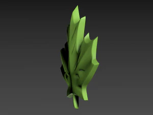 Maple Leaf 3D Print Model