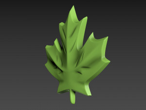 Maple Leaf 3D प्रिंट मॉडल