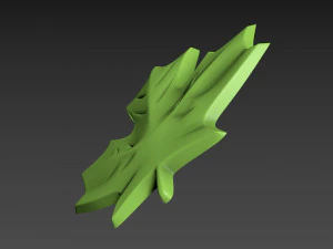 Maple Leaf 3D Print Model