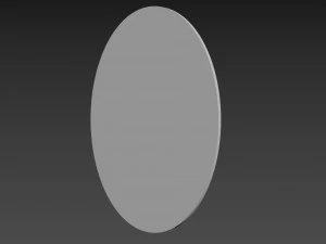 Лев Рельеф 3D Модель