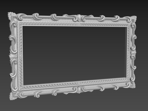 Classic Frame 3D Model