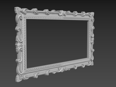 Classic Frame 3D Model