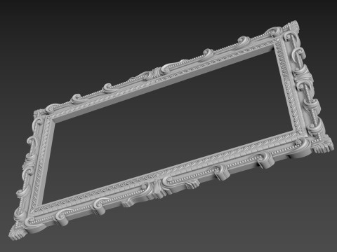 Classic Frame 3D Model