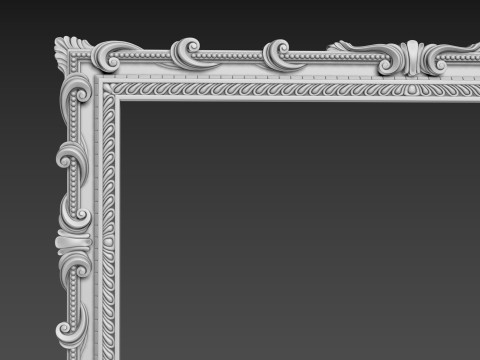 Classic Frame 3D Model