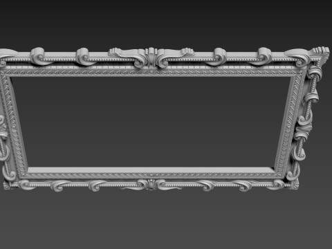 Classic Frame 3D Model