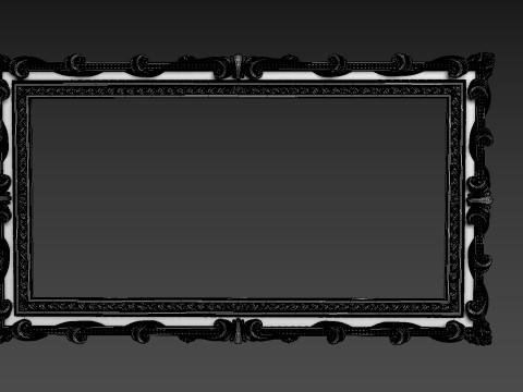 Classic Frame 3D Model