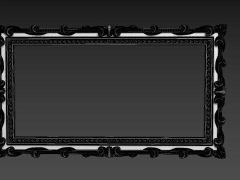Classic Frame 3D Model