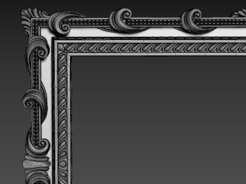 Classic Frame 3D Model