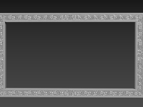 Frame picture mirror religion 3D Модель