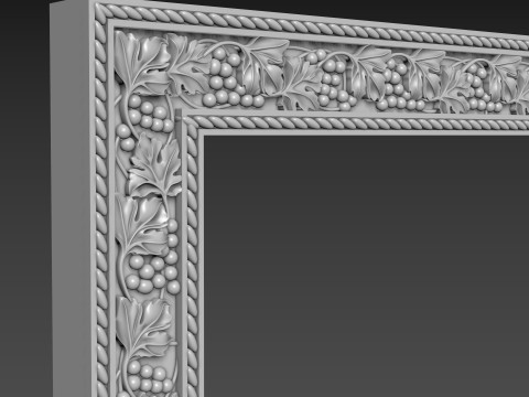Frame picture mirror religion 3D Модель