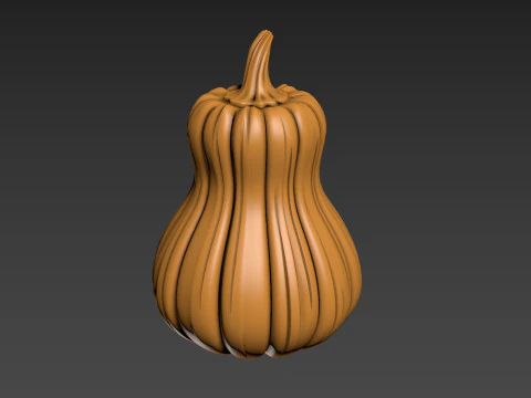 Verdure di zucca2 Modello di stampa 3D