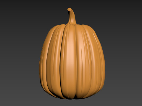 Pumpkin Vegetable4 Fruit 3D 打印模型