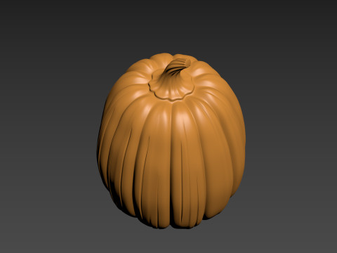 Pumpkin Vegetable4 Fruit 3D 打印模型