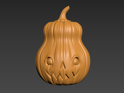 Pumpkin Halloween2 Model do druku 3D