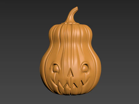 Calabaza Halloween2 Modelo de impresión 3D