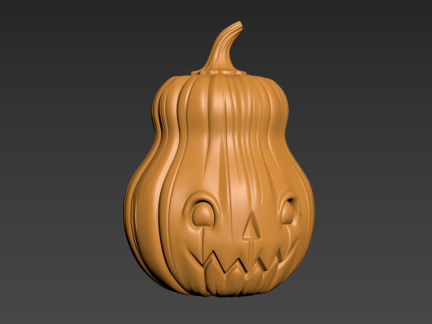 Pumpkin Halloween2 3D 프린트 모델