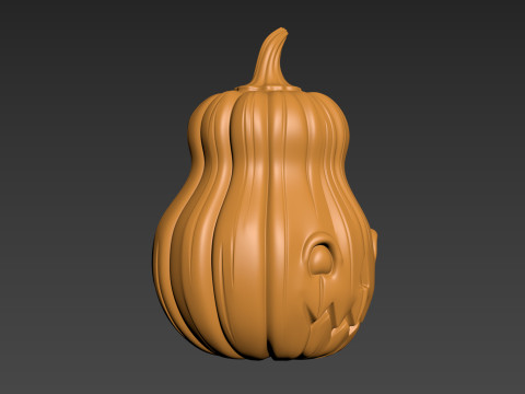 Pumpkin Halloween2 3D 프린트 모델