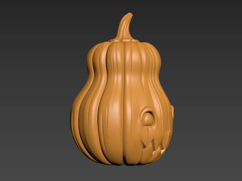 Calabaza Halloween2 Modelo de impresión 3D