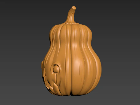 Calabaza Halloween2 Modelo de impresión 3D