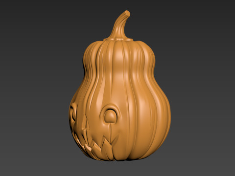 Pumpkin Halloween2 3D 프린트 모델