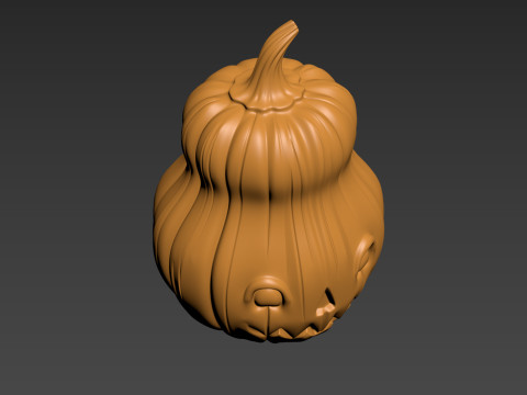 Pumpkin Halloween2 3D 프린트 모델