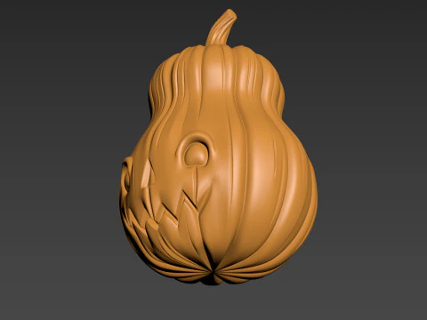 Calabaza Halloween2 Modelo de impresión 3D