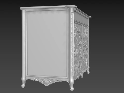 Sideboard Cabinet for CNC 3D Model