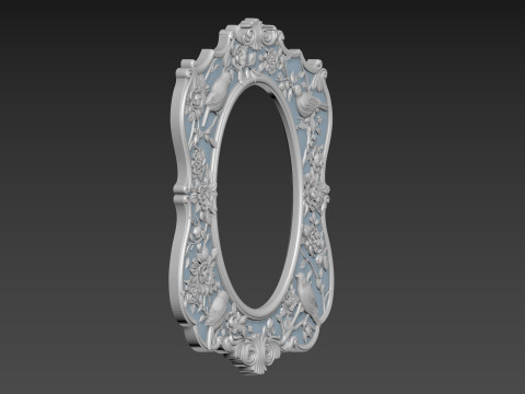 Mirror Frame for CNC 3D Model