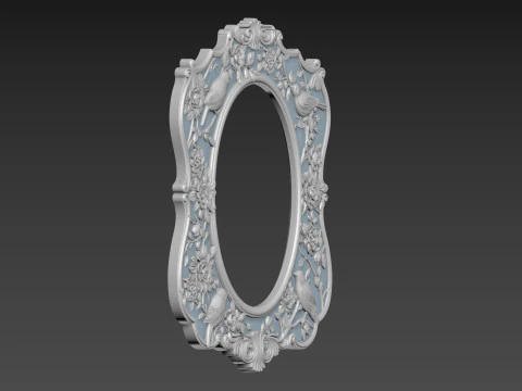 Mirror Frame for CNC 3D Model