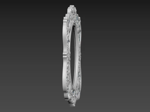 Mirror Frame for CNC 3D Model