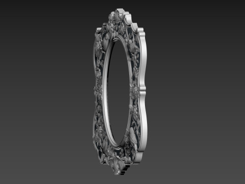 Mirror Frame for CNC 3D Model