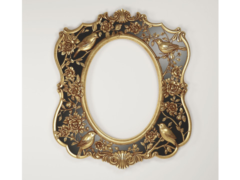 Mirror Frame for CNC 3D Model