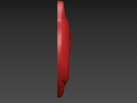 Heart Cat Valentines Day Model Cetak 3D