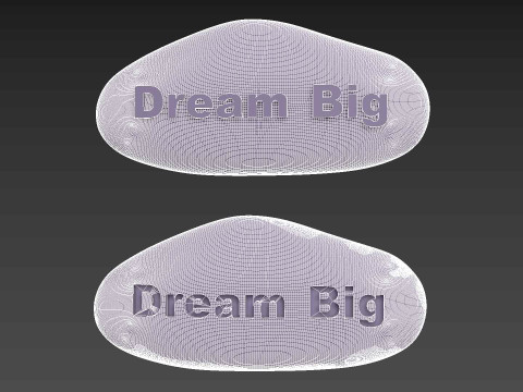 Stone Dream Big 3D Druckmodell