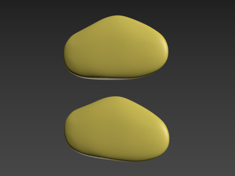 Stone Decor Mascot Amulet Believe 3D Print Model
