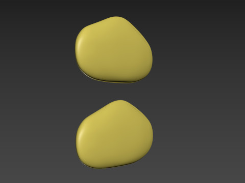 Stone Decor Mascot Amulet Believe 3D Print Model