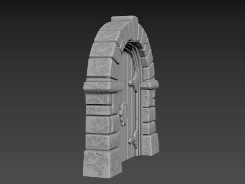 Door Stone Arch 3D Принт Модель