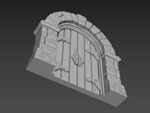 Door Stone Arch 3D Принт Модель