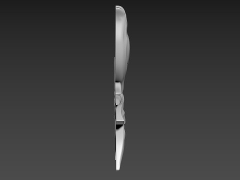 Olive Branch with bird 3D Модель