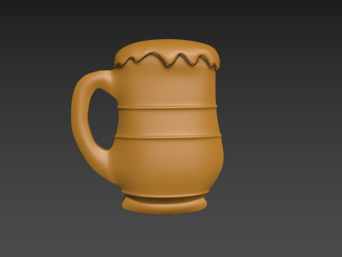 Beer Mug 3D print model 3D Print Model